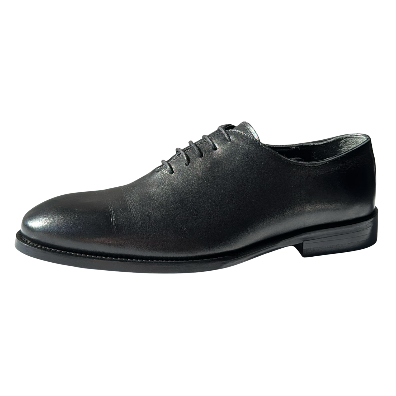 Pantof elegant bărbat piele naturală - negru mat 1038