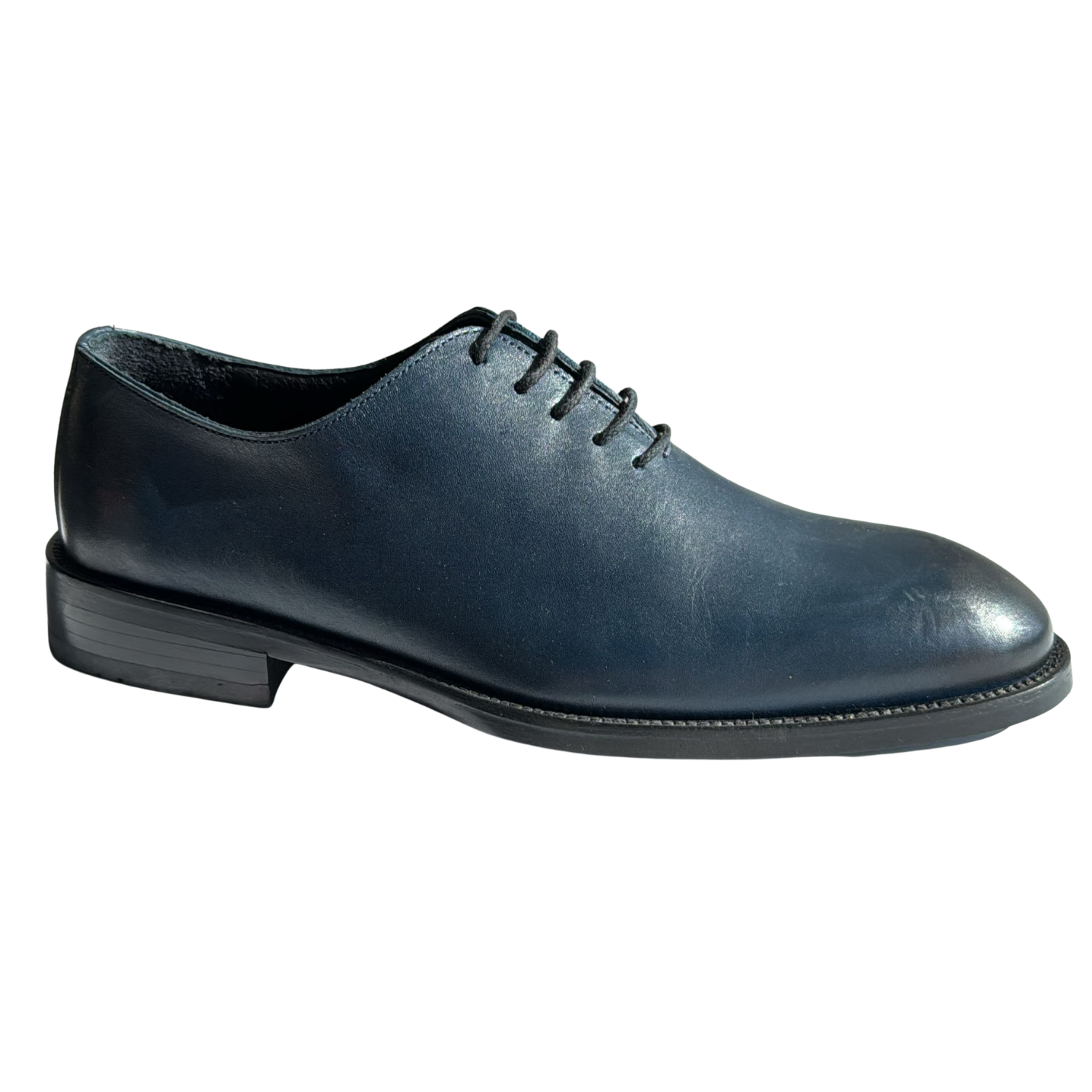 Pantof elegant bărbat piele naturală - bleumarin 1038