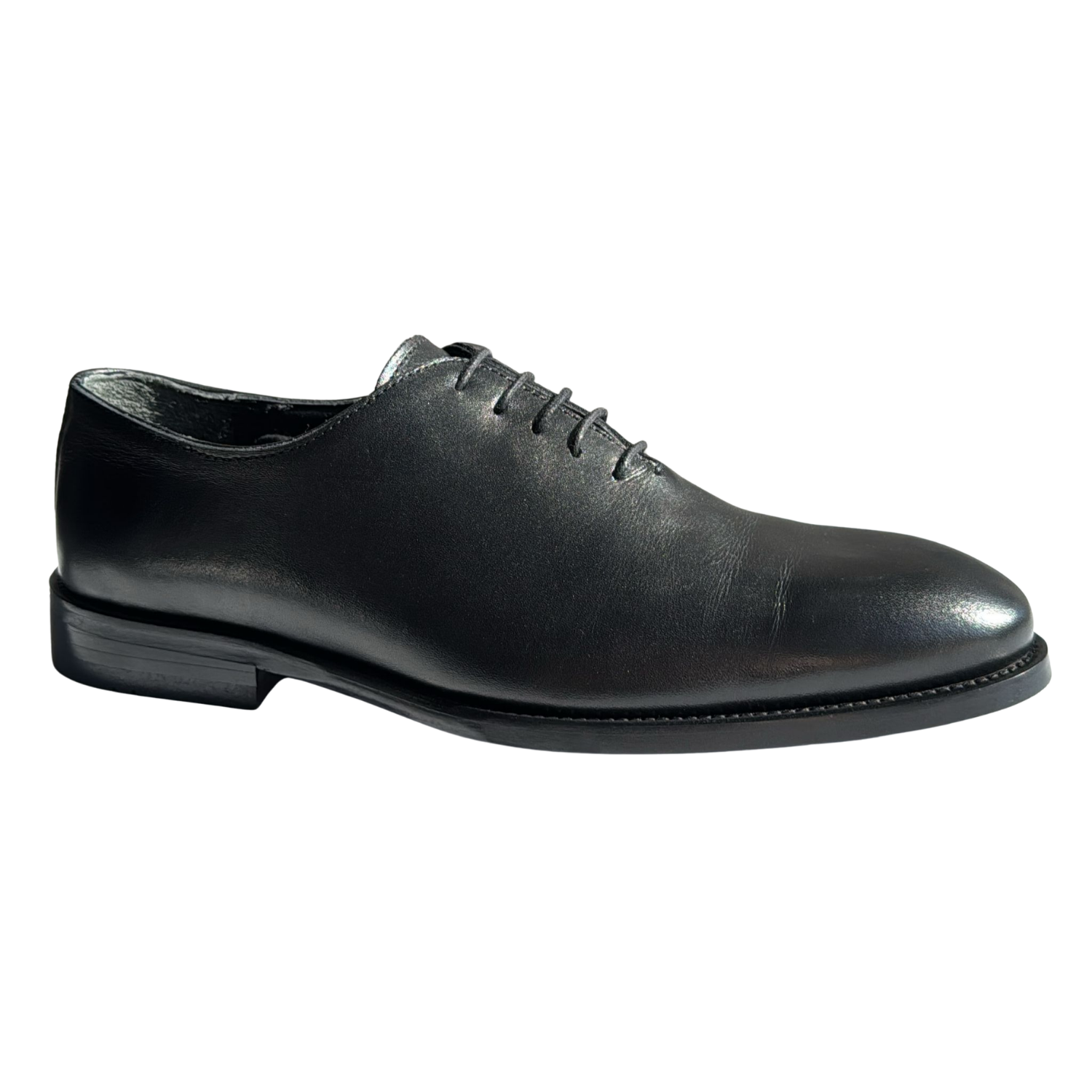 Pantof elegant bărbat piele naturală - negru mat 1038
