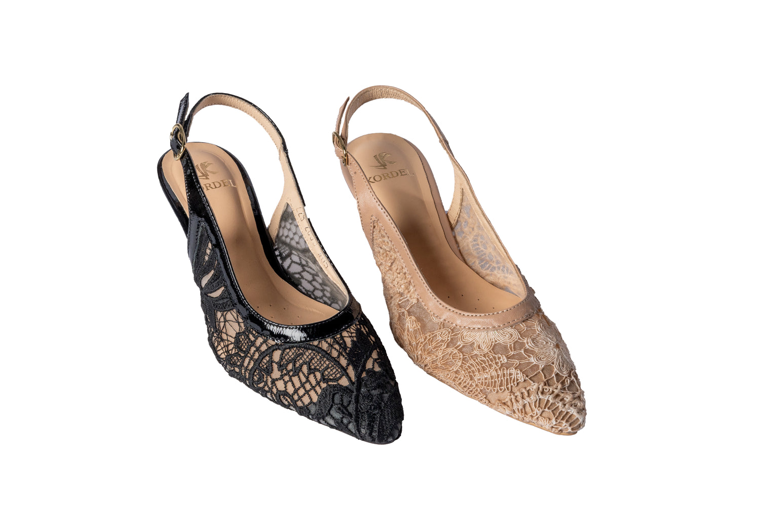 Sandale dama elegante piele naturala dantela cod 2835