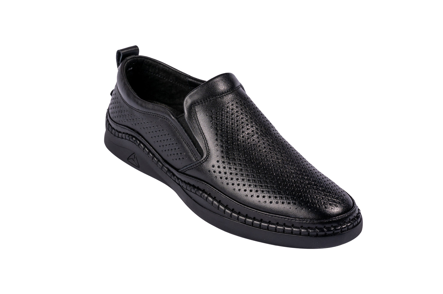 Pantofi barbat piele naturala perforat cod 18811-2