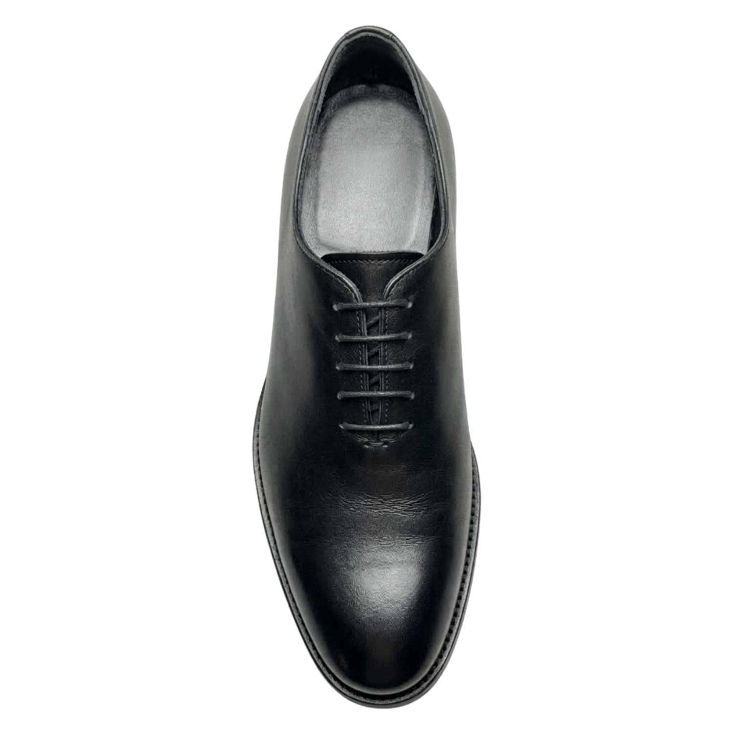 Pantof elegant bărbat piele naturală - negru mat 1038