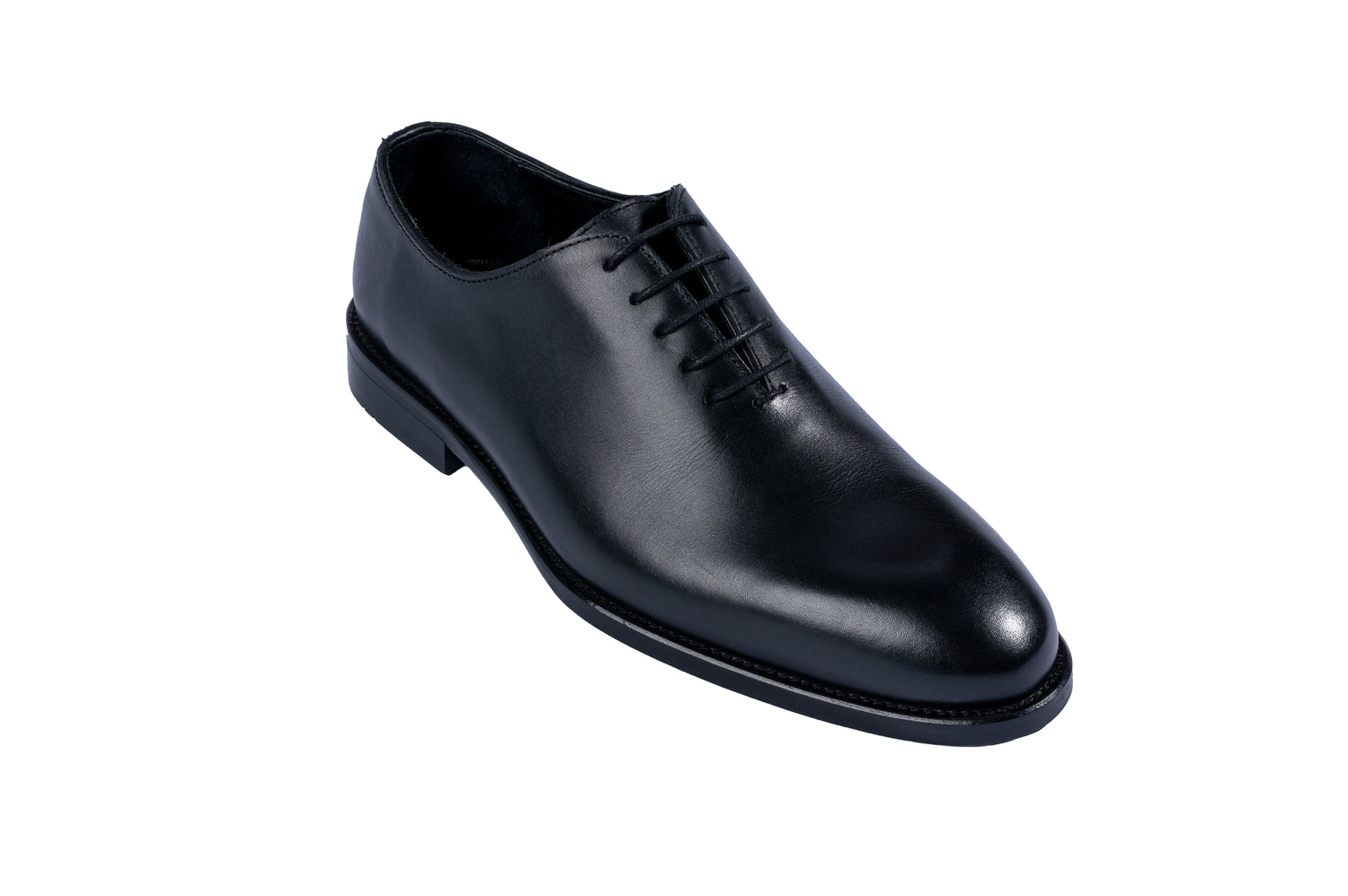 Pantofi barbat piele naturala negru mat cod 1038-1