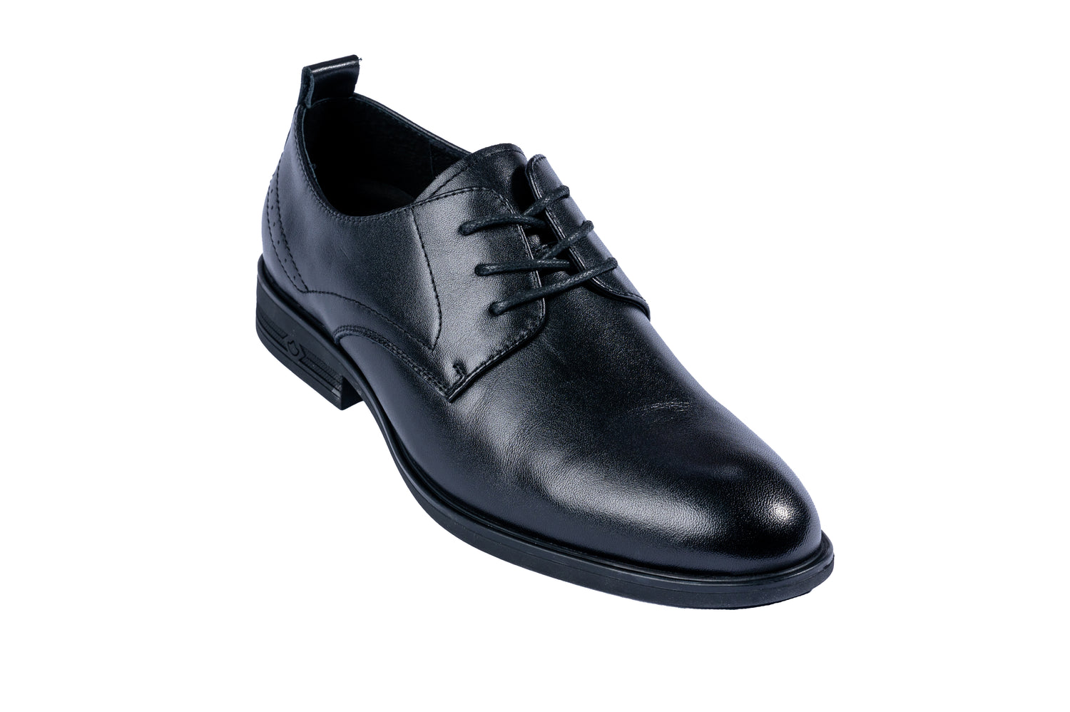 Pantofi barbat piele naturala negru mat cod 26023-1