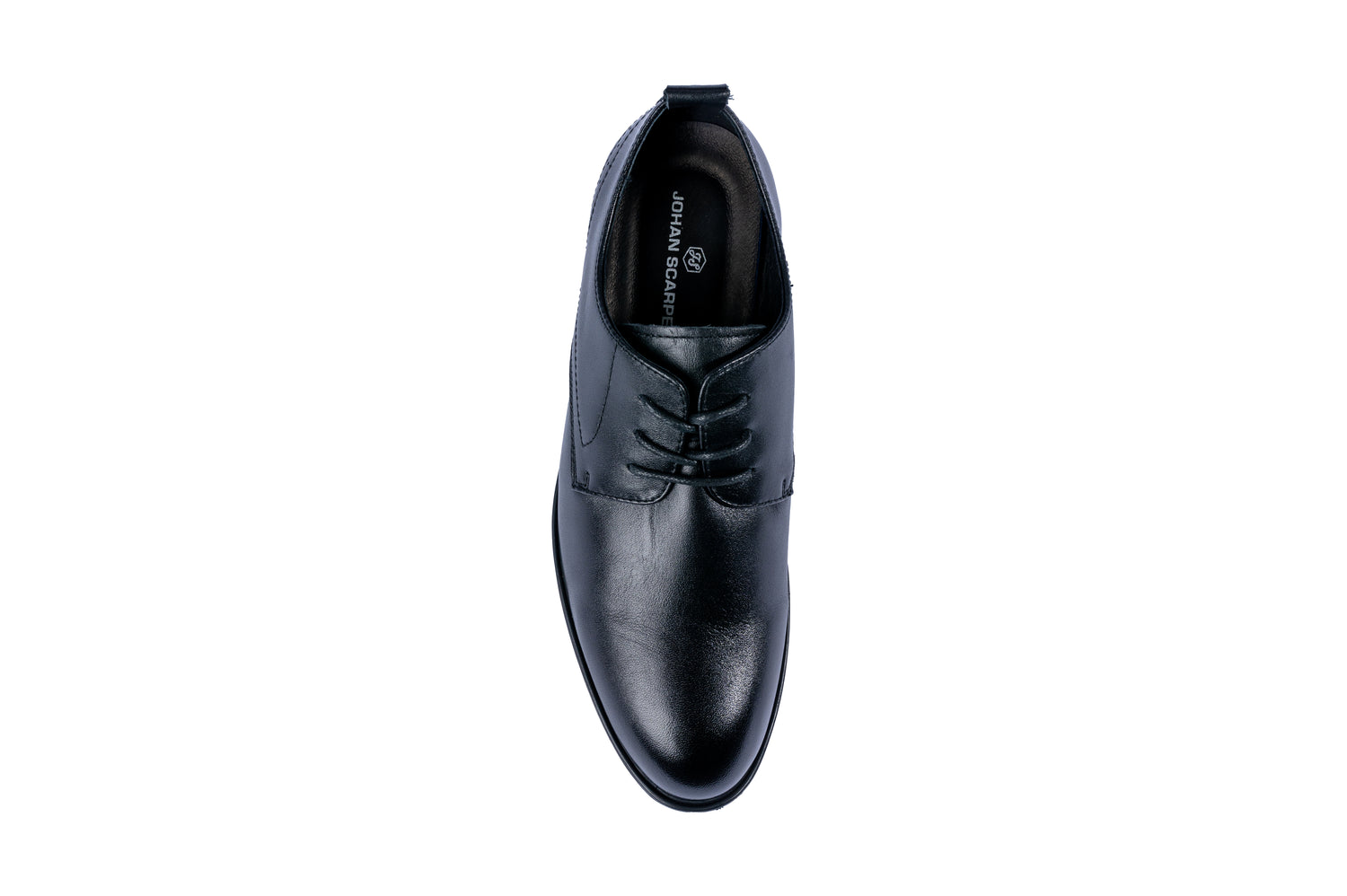 Pantofi barbat piele naturala negru mat cod 26023-1
