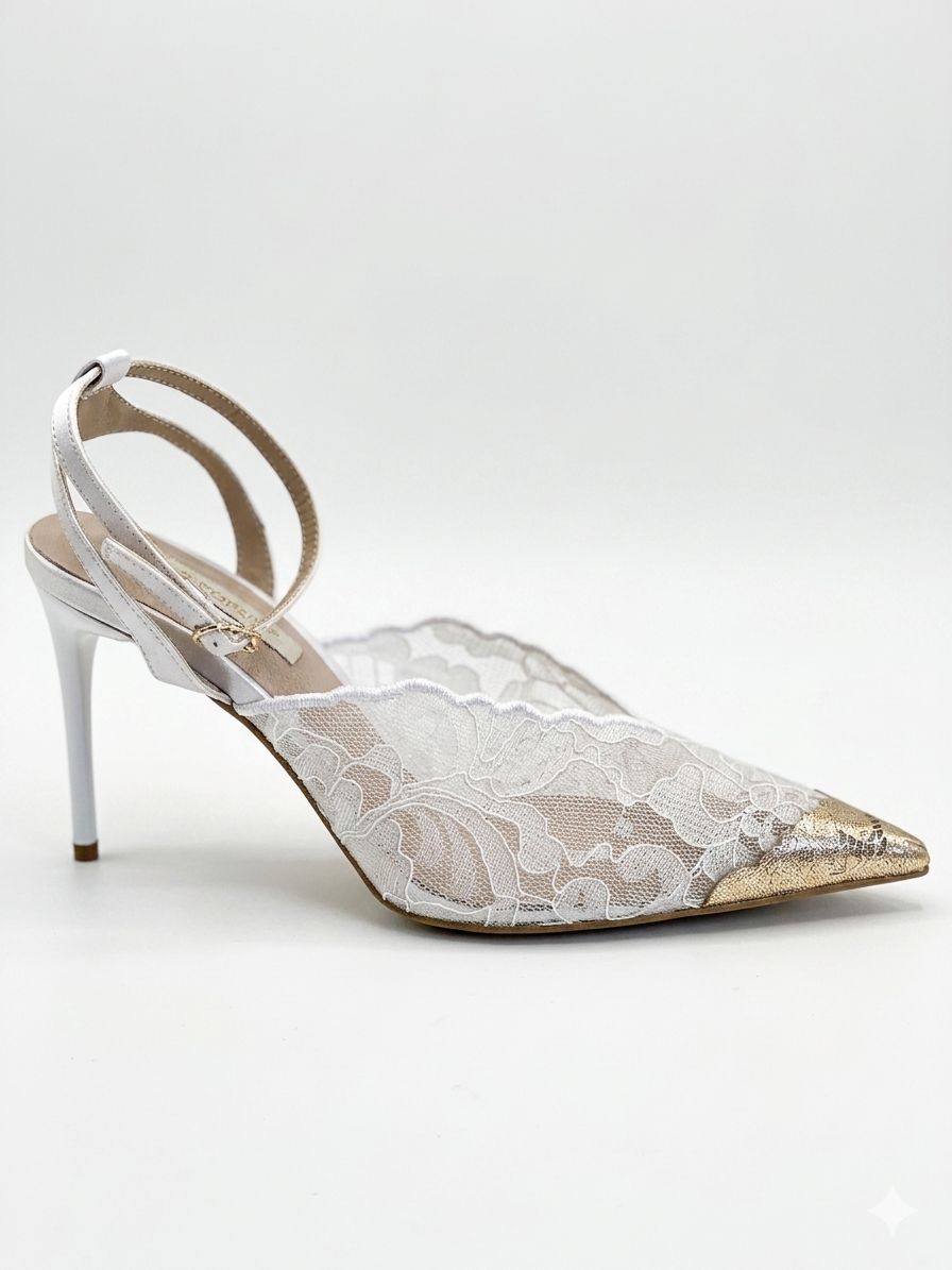 Sandale elegante dantela dama cod -1
