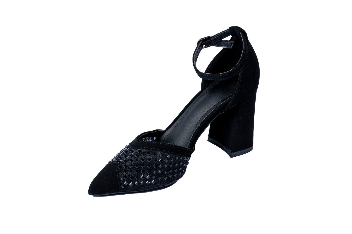 Pantofi dama catifea si mash cod 5XKK83-1