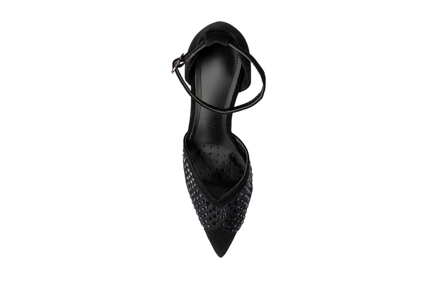 Pantofi dama catifea si mash cod 5XKK83-1