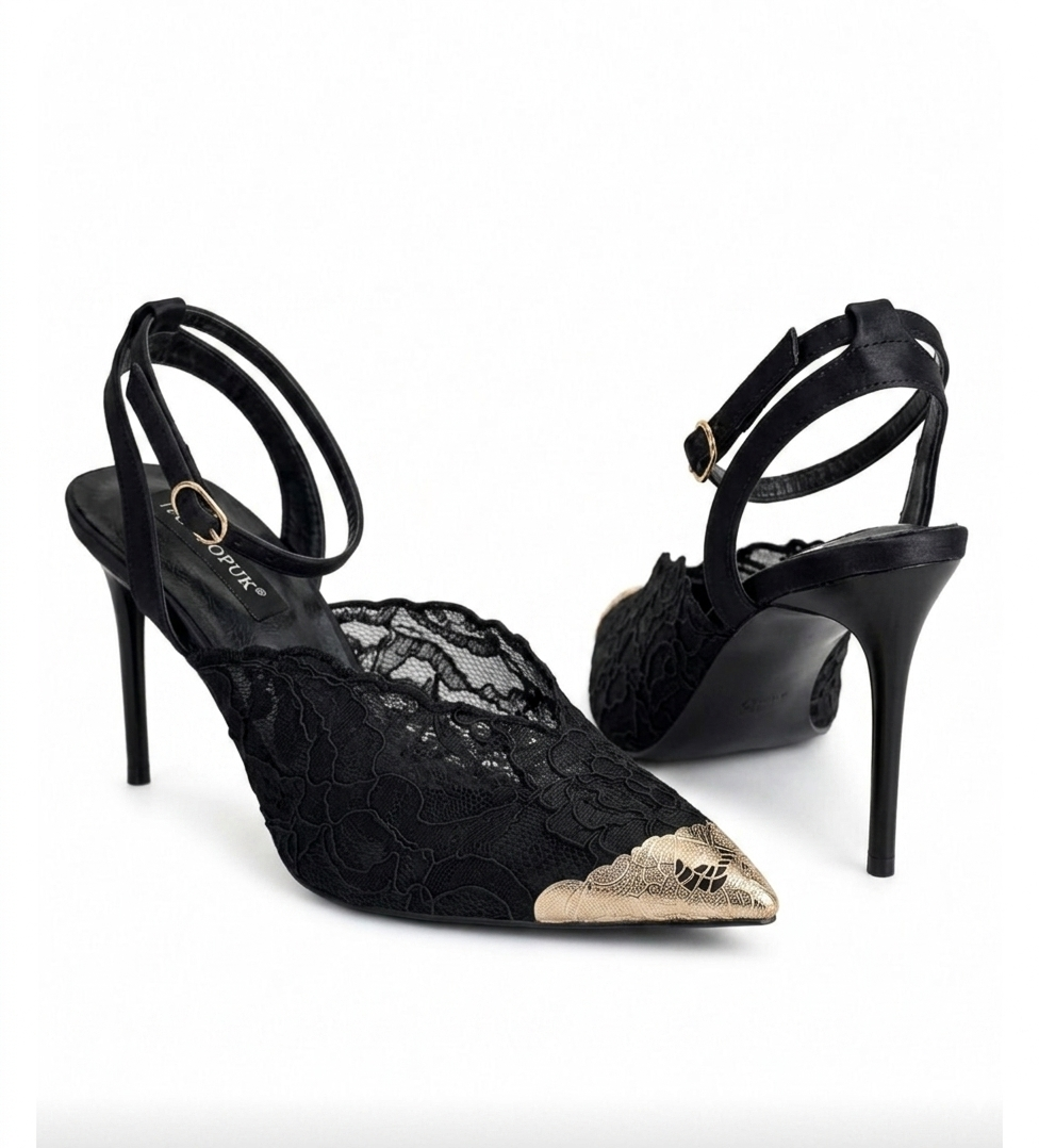 Sandale elegante dantela dama cod -3