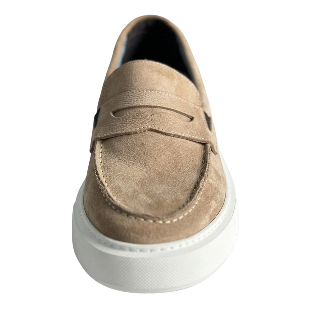 Mocasini barbat piele intoarsa  Cod S2