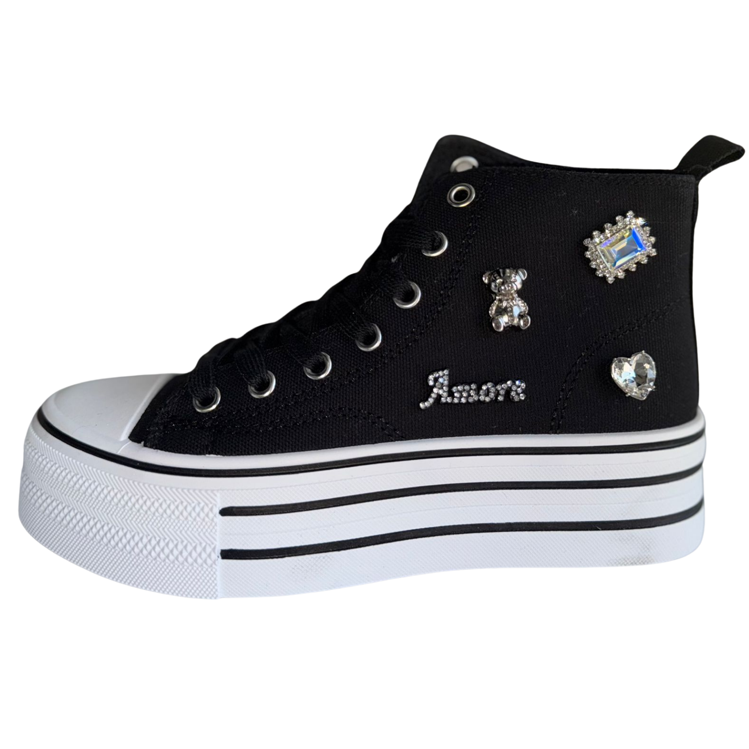 Ghete sport damă, cod LSK-1, Negru