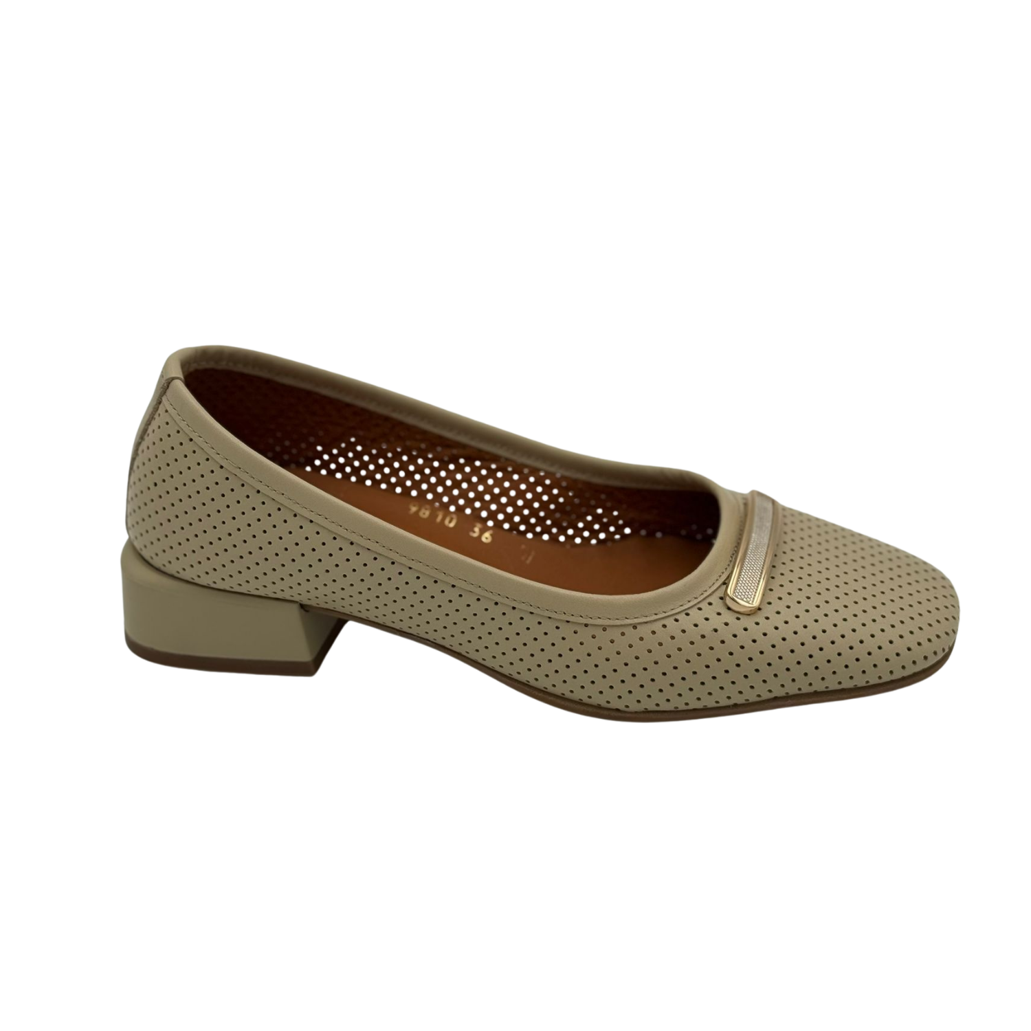 Pantof casual damă piele naturală, cod 9810 - 2