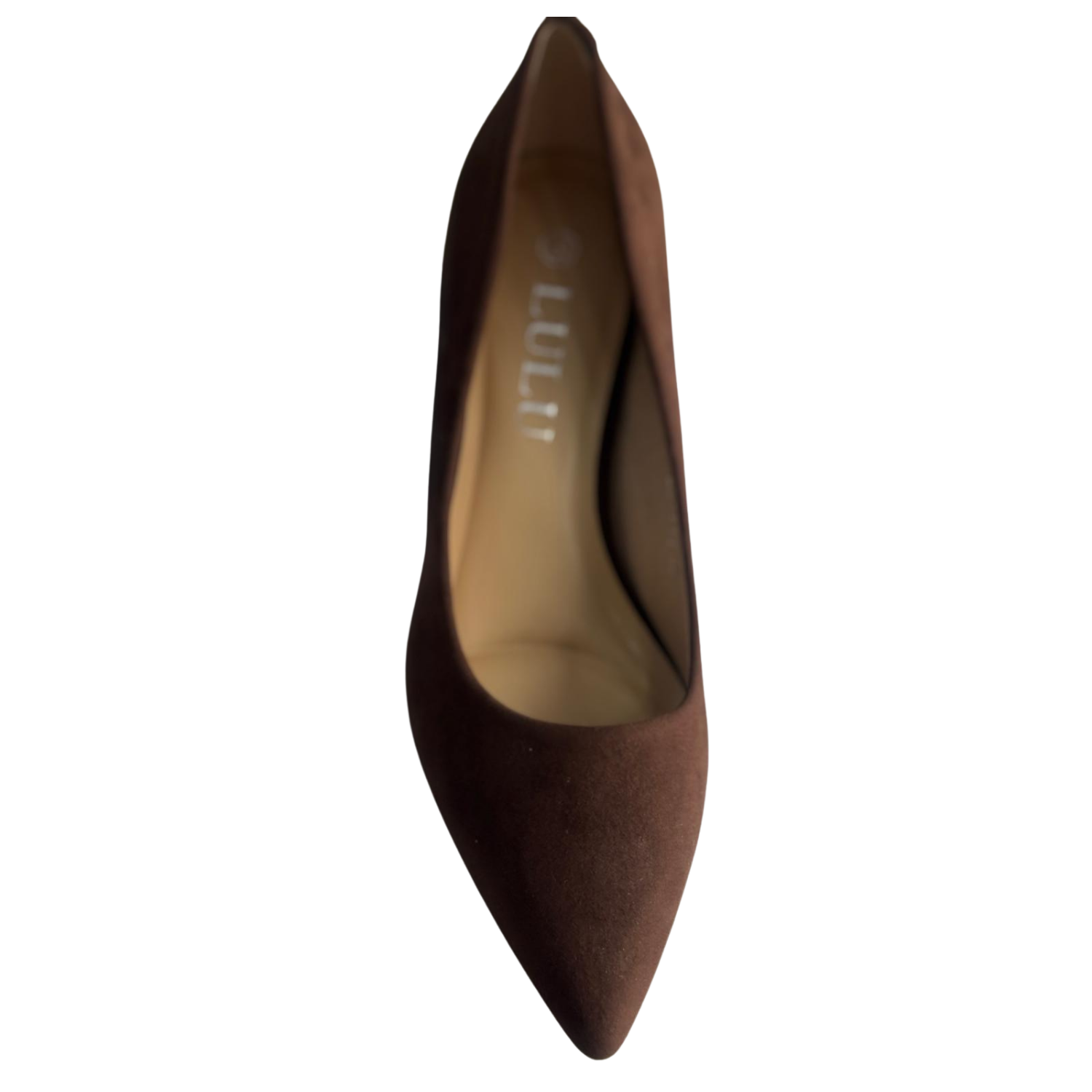 Pantof damă stiletto catifea, cod 143