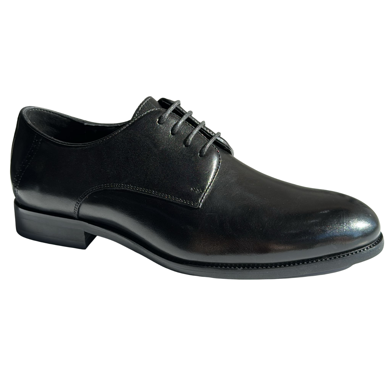 Pantof elegant bărbat piele naturală negru mat F1038292