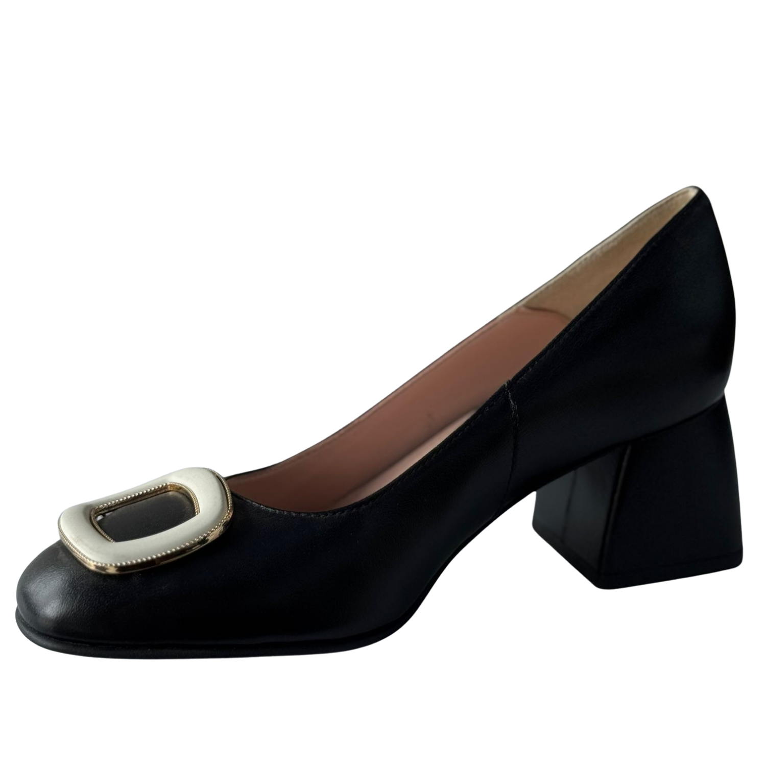 Pantof damă, piele naturala negru, cod P15