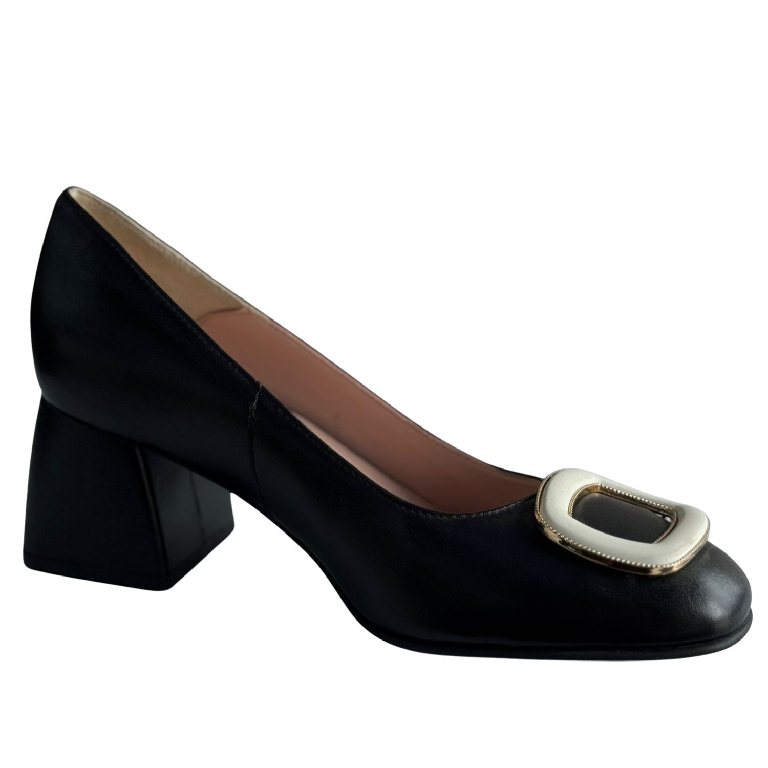 Pantof damă, piele naturala negru, cod P15