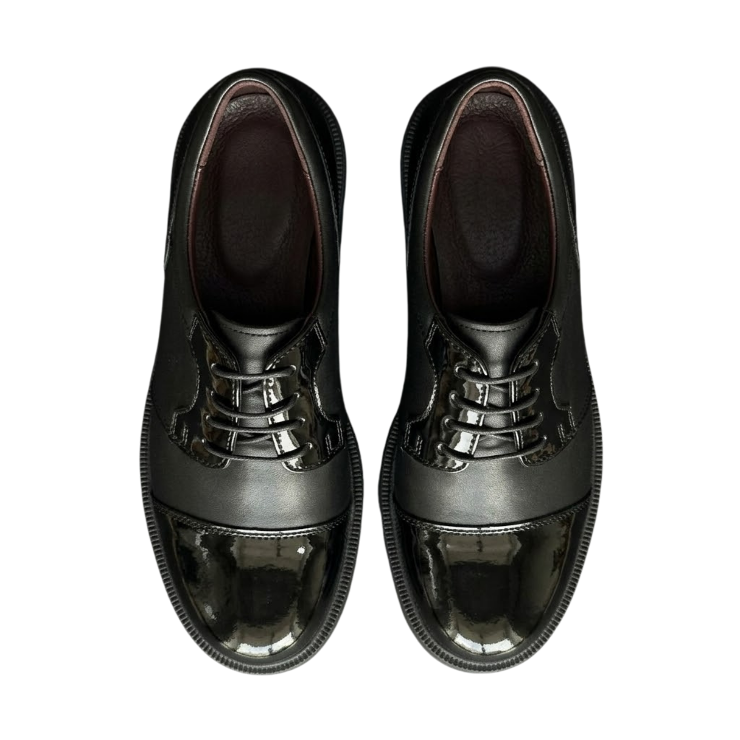 Pantof damă piele naturală, negru, cod 15639