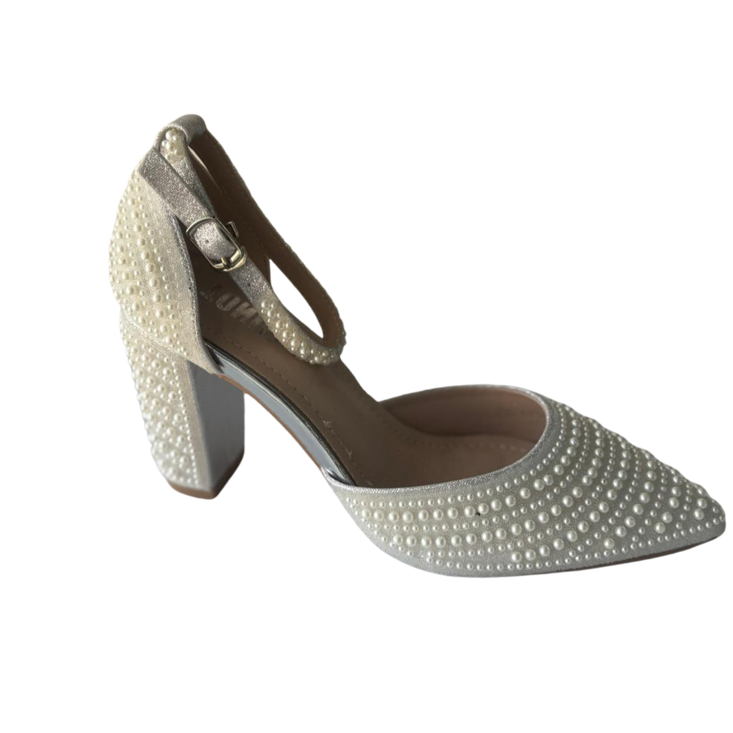 Pantofi elegant damă piele ECO, toc 7 cm, cod T661