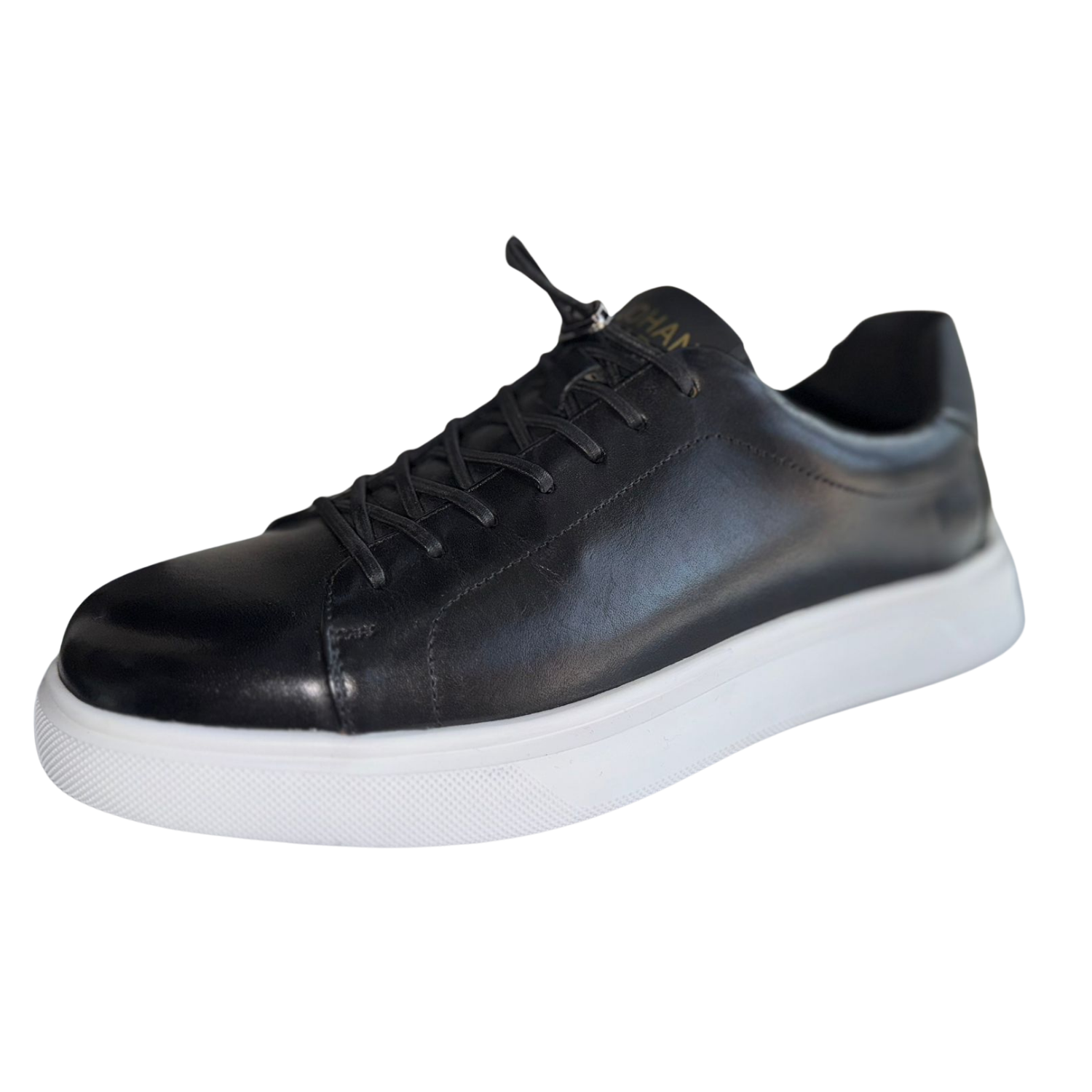 Pantofi sport bărbat piele, negru, cod F172472-1