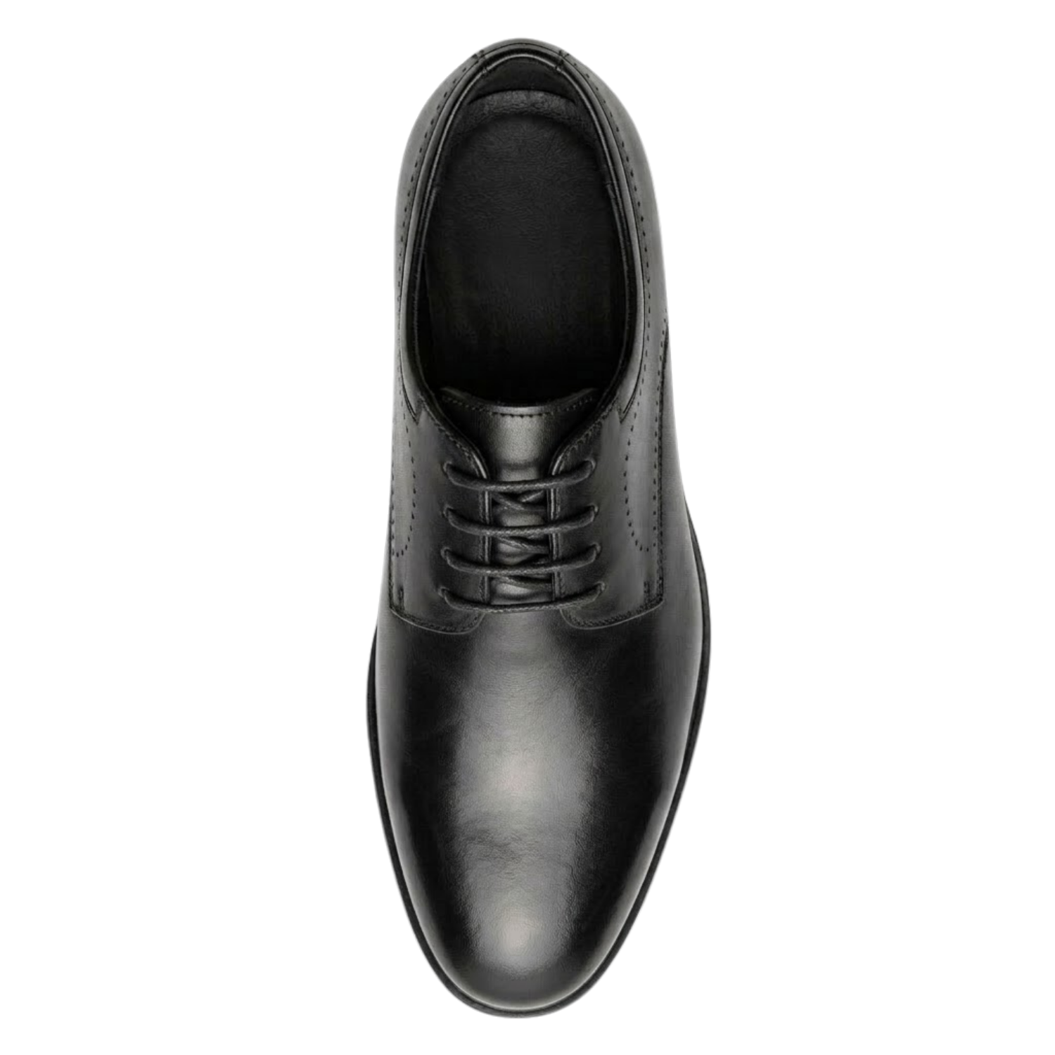 Pantof elegant piele bărbat piele natural, negru mat H2303257-1