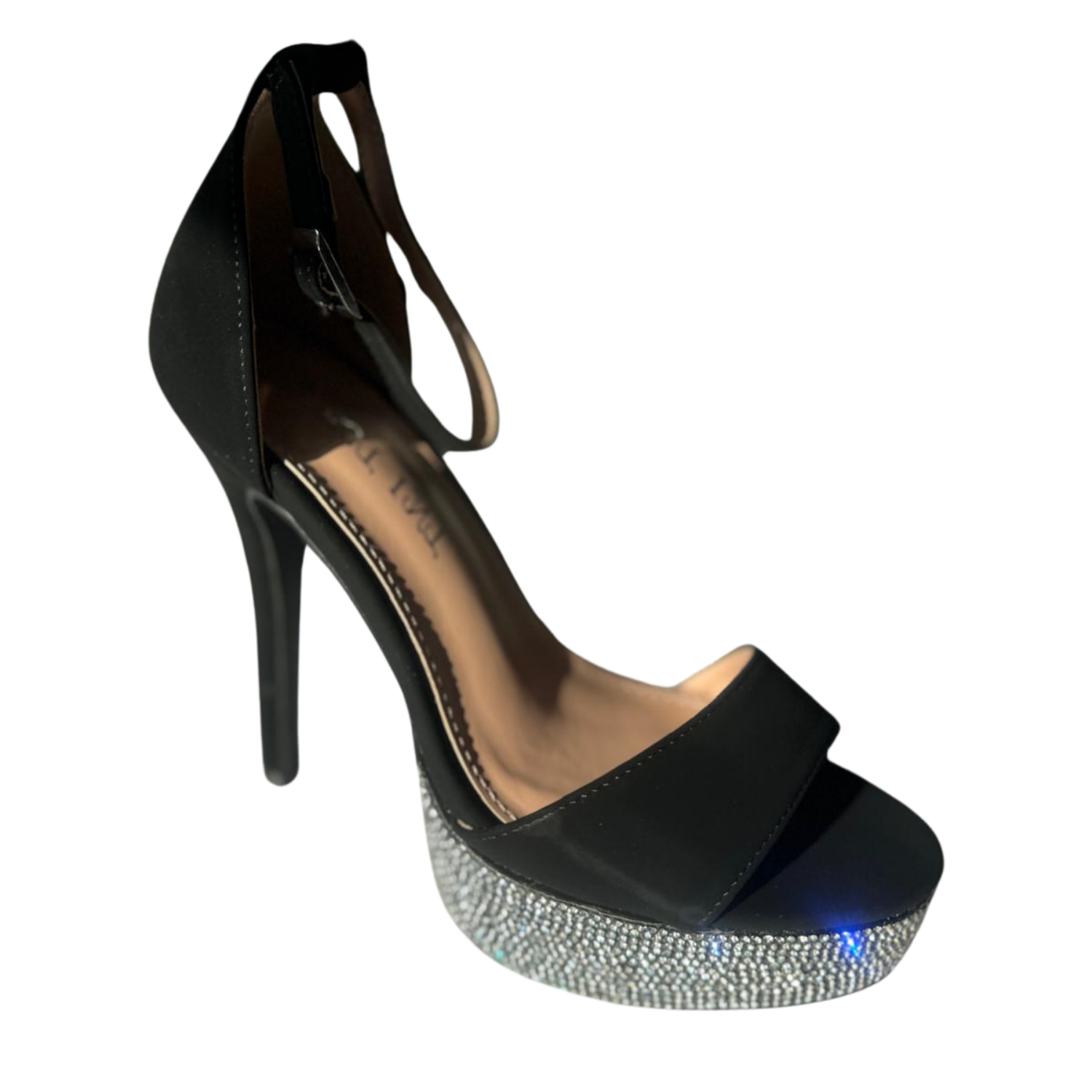 Sandale damă piele ECO, platformă 4 cm, cod 695A