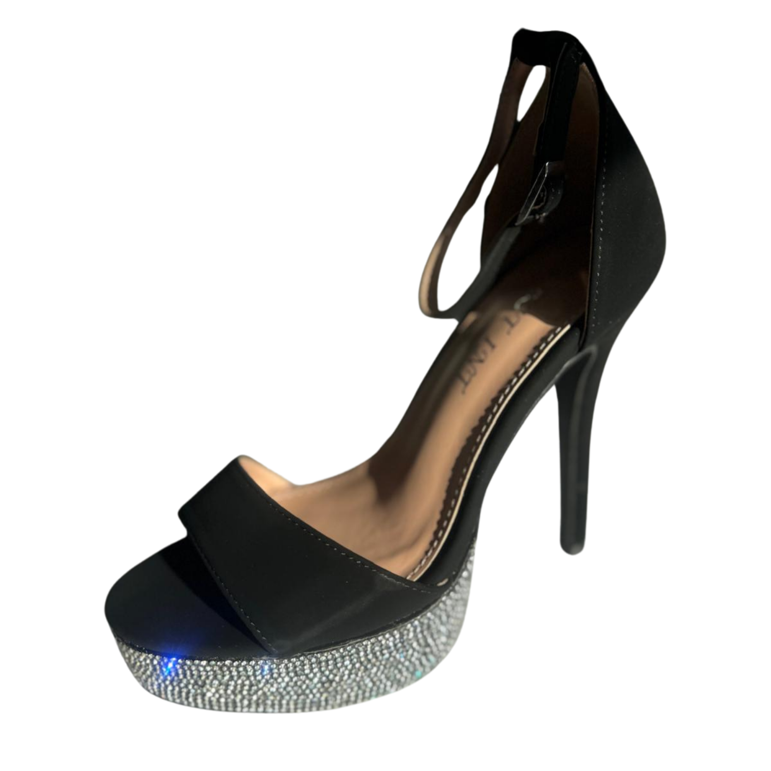 Sandale damă piele ECO, platformă 4 cm, cod 695A