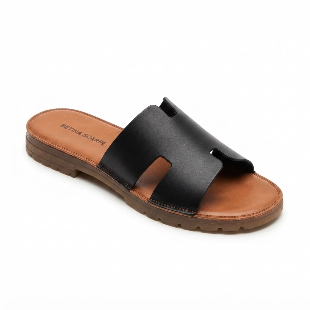 Papuci dama BETINA SCARPE piele naturala cod 250626-1