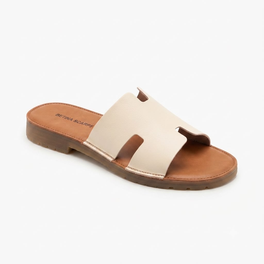 Papuci dama BETINA SCARPE piele naturala cod 250626-25