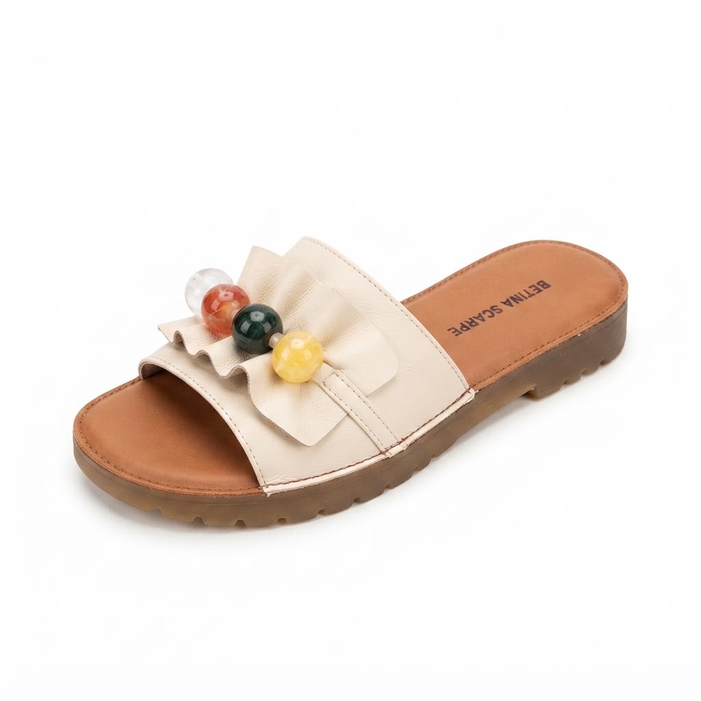Papuci dama BETINA SCARPE piele naturala cod 9392-25