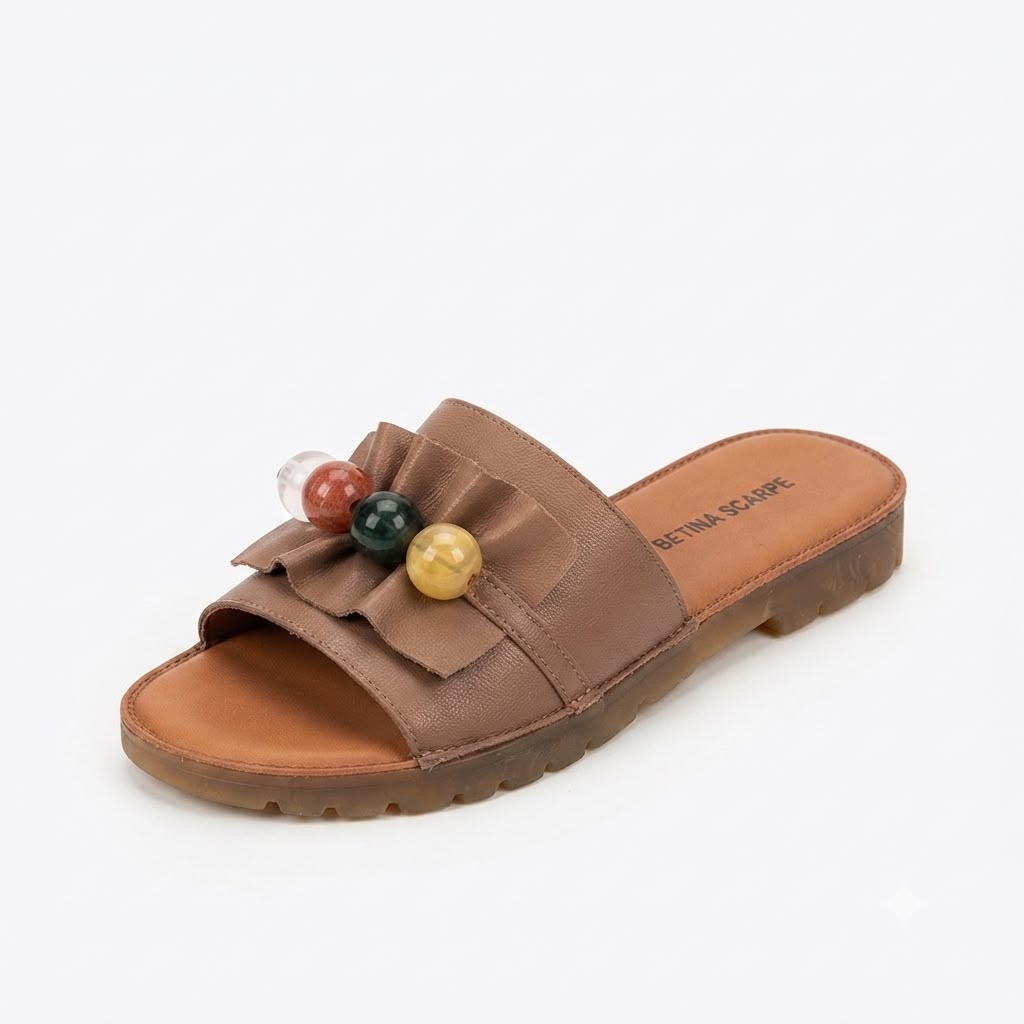 Papuci dama BETINA SCARPE piele naturala cod 9392-8