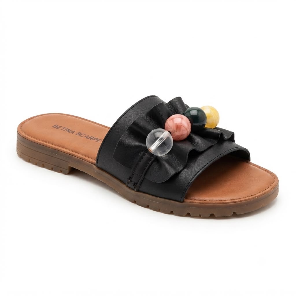 Papuci dama BETINA SCARPE piele naturala cod 9392-1