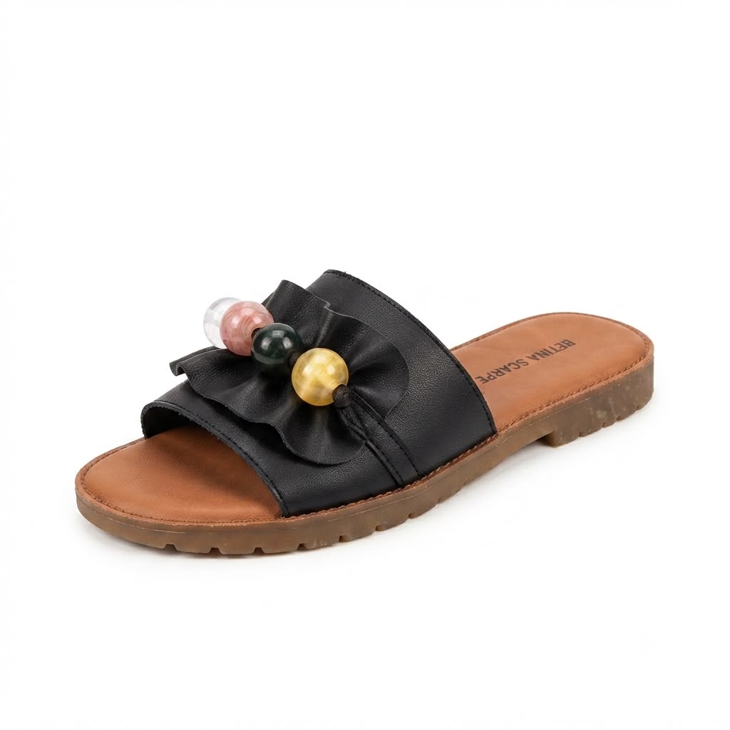 Papuci dama BETINA SCARPE piele naturala cod 9392-1