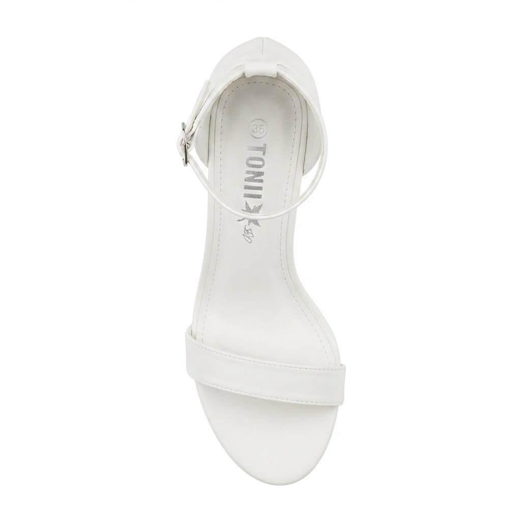 Sandale de damă elegante cu toc înalt și platformă cod ST238-1