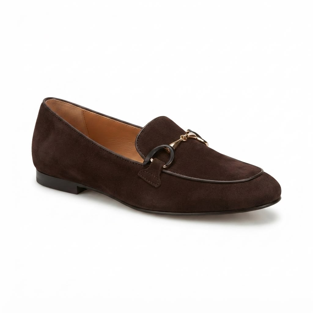 Loafers Dama KORDEL din Piele Întoarsă Naturala cod 3107-3