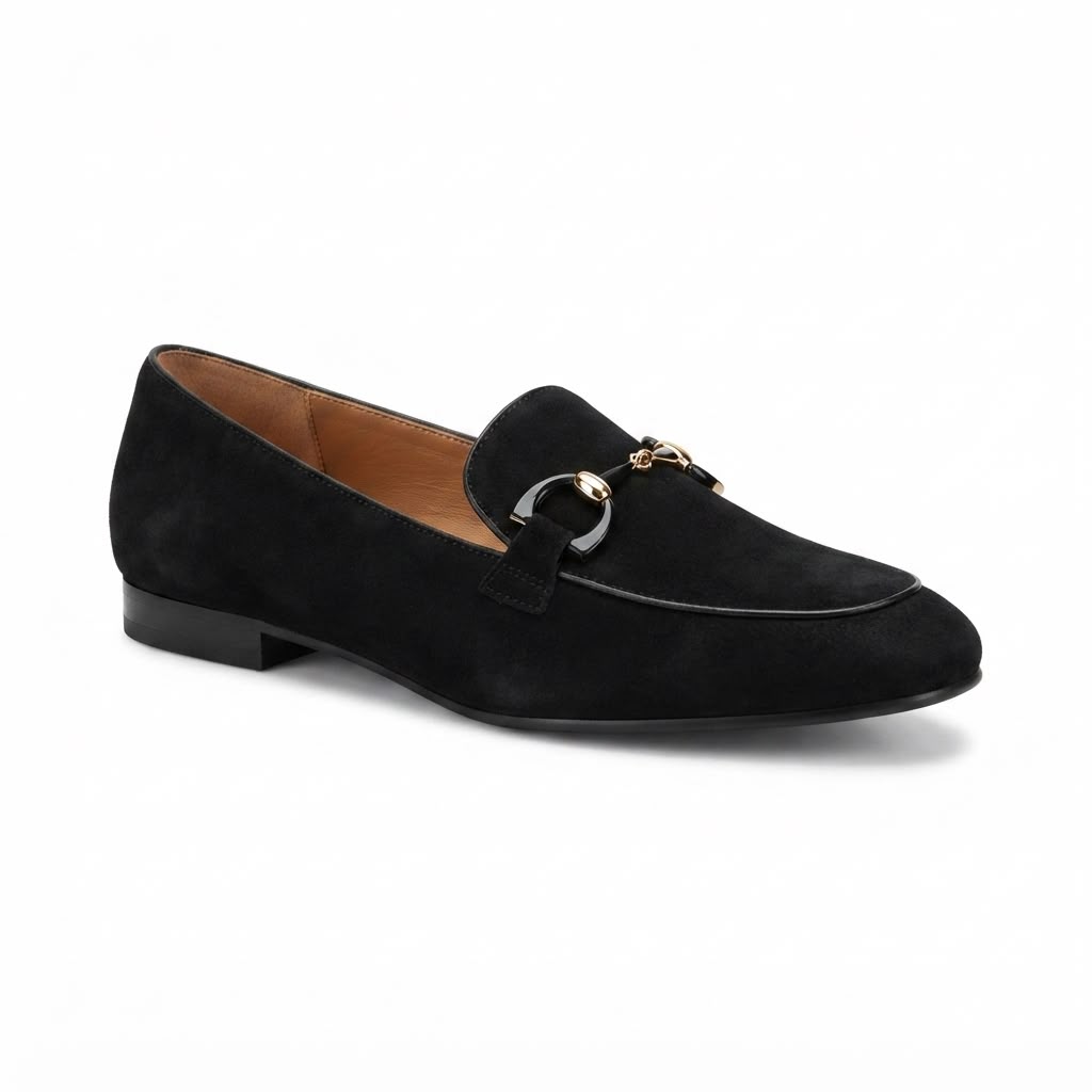 Loafers Dama KORDEL din Piele Întoarsă Naturala cod 3107-2