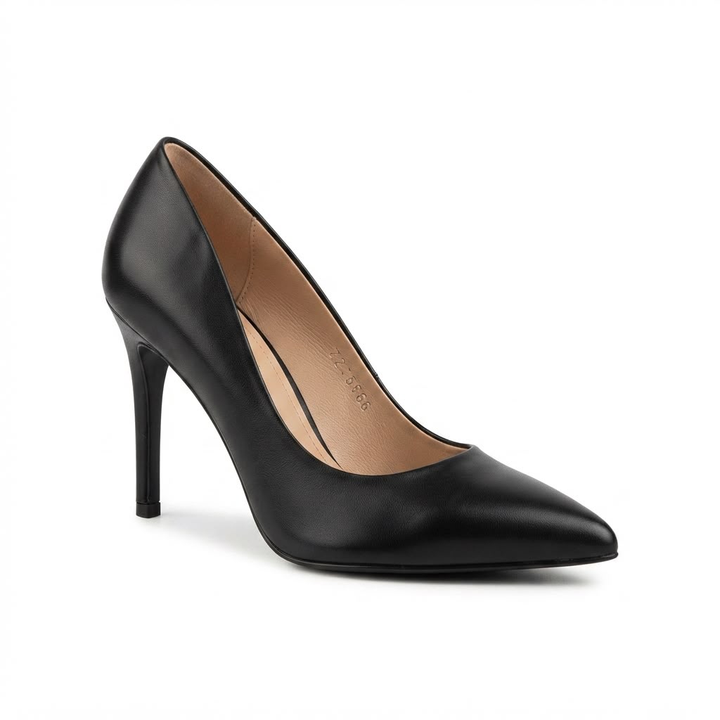 Pantofi Damă Stiletto „KORDEL” din Piele Naturală cod 1242-1