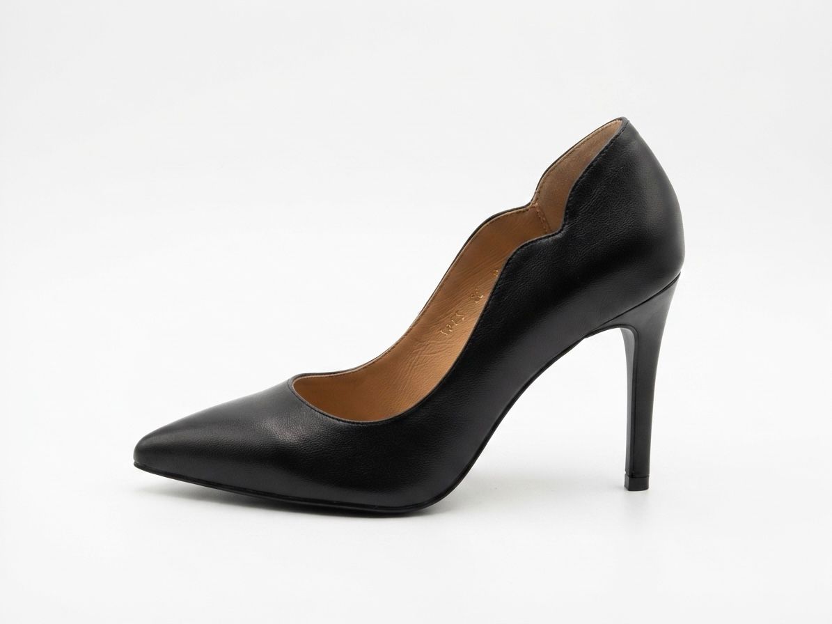 Pantofi Damă Stiletto „KORDEL” din Piele Naturală Cod 2962-2