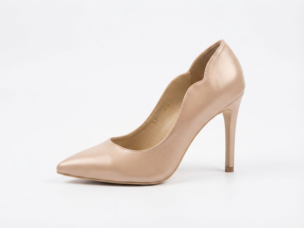 Pantofi Damă Stiletto „KORDEL” din Piele Naturală Lăcuită Cod 2962-1