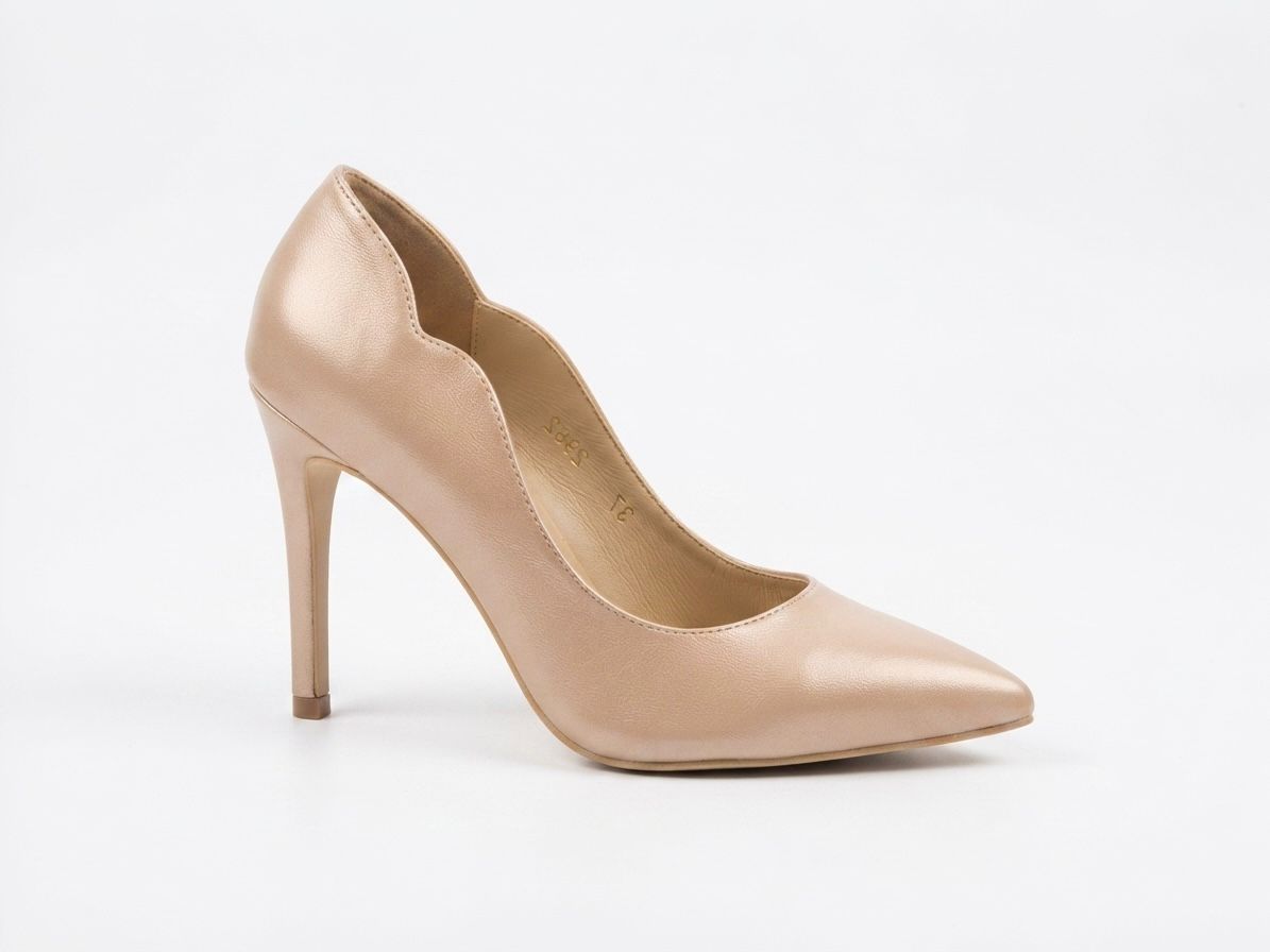 Pantofi Damă Stiletto „KORDEL” din Piele Naturală Lăcuită Cod 2962-1