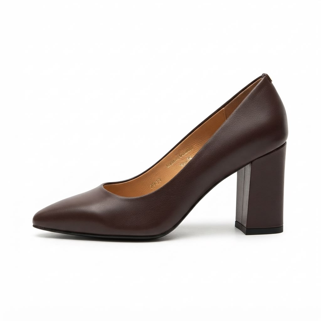 Pantofi Eleganți de Damă din Piele Naturală Sala Cod 2474