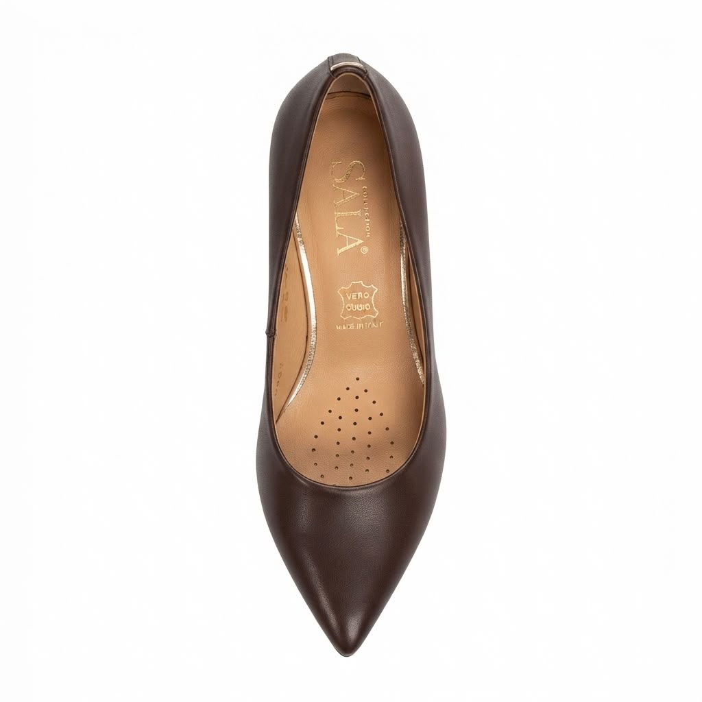 Pantofi Eleganți de Damă din Piele Naturală Sala Cod 2474