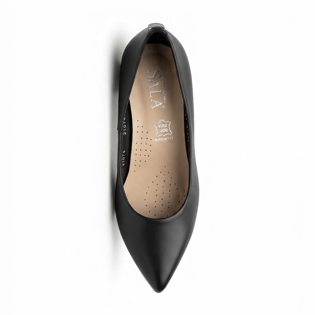 Pantofi Stiletto Eleganți de Damă din Piele Naturală Sala Cod 21074