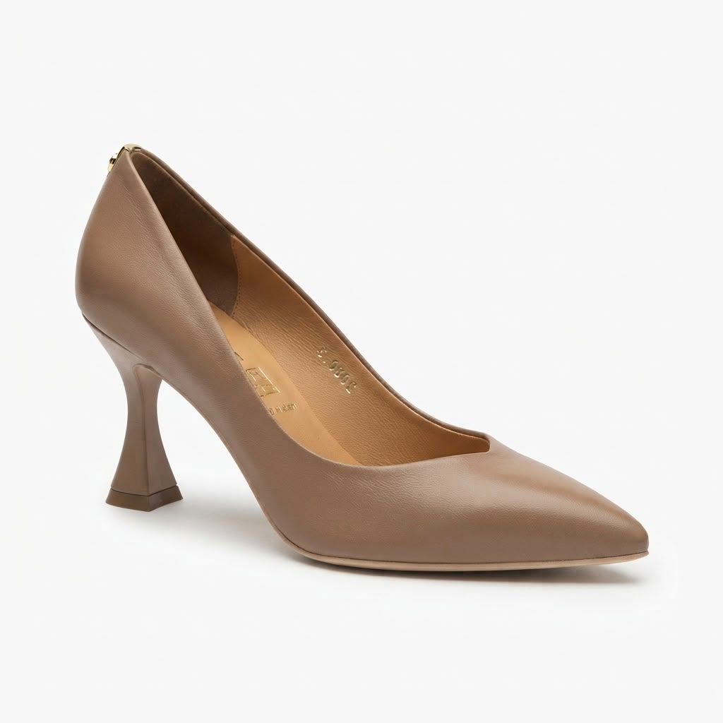 Pantofi Stiletto Eleganți de Damă din Piele Naturală Sala Cod 2328