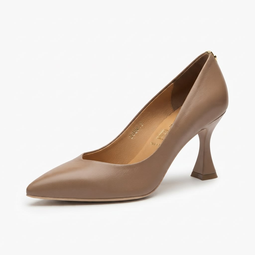 Pantofi Stiletto Eleganți de Damă din Piele Naturală Sala Cod 2328