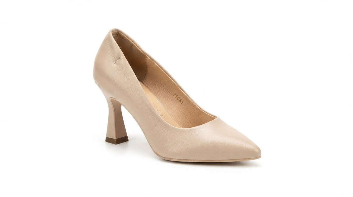 Pantofi Stiletto Eleganți de Damă din Piele Naturală Sala Cod 2529