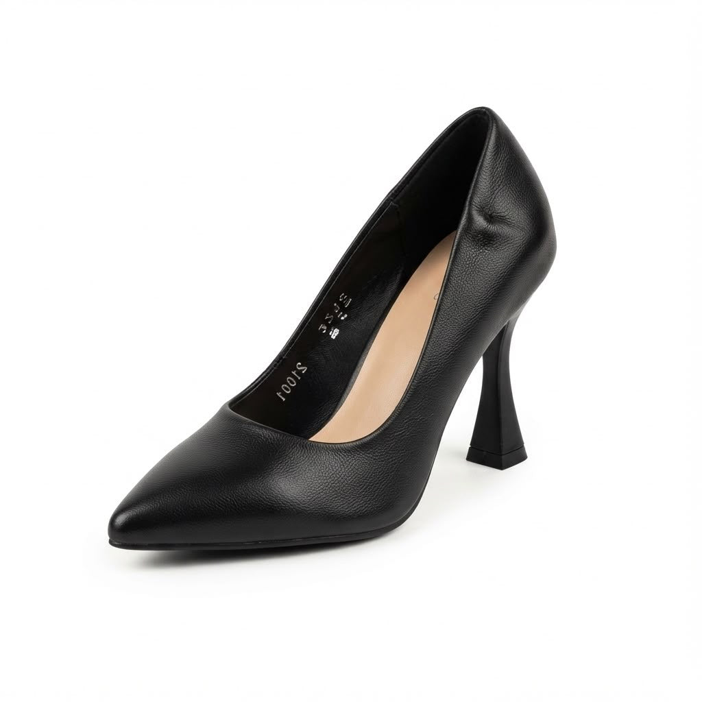 Pantofi Stiletto Eleganți de Damă din Piele Naturală Sala Cod 21001