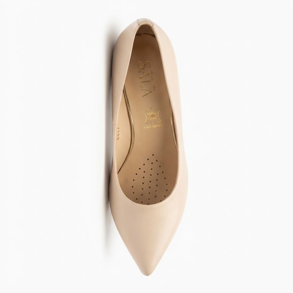 Pantofi Stiletto Eleganți de Damă din Piele Naturală Sala 1459