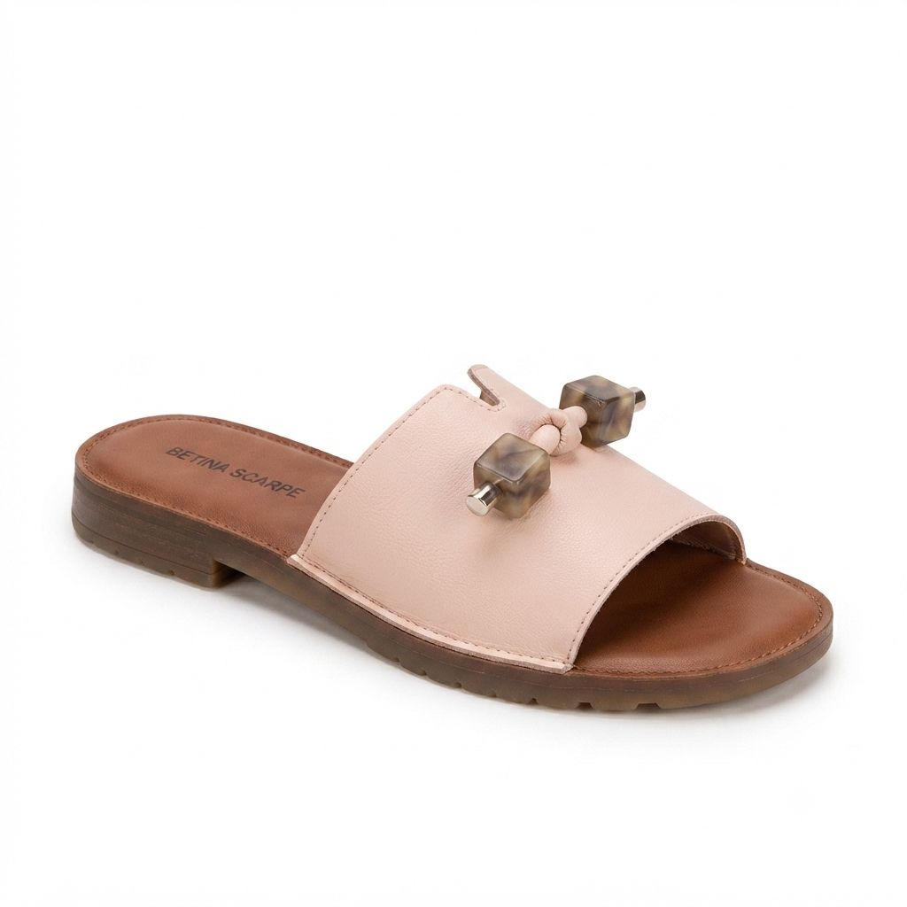 Papuci dama Betina Scarpe din piele naturala cod 9394-801