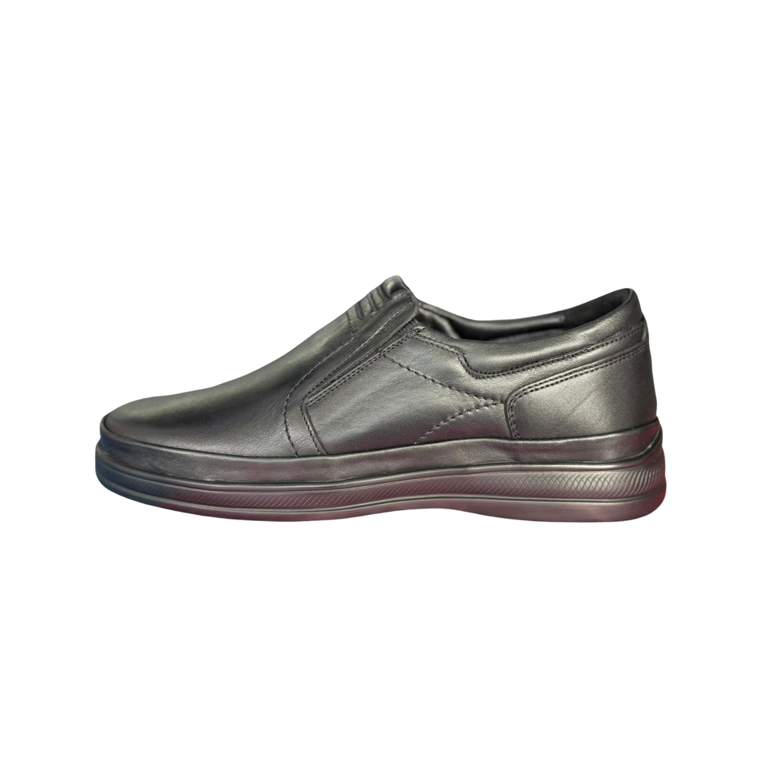 Pantofi casual-eleganti bărbat piele, Cod 207637-1