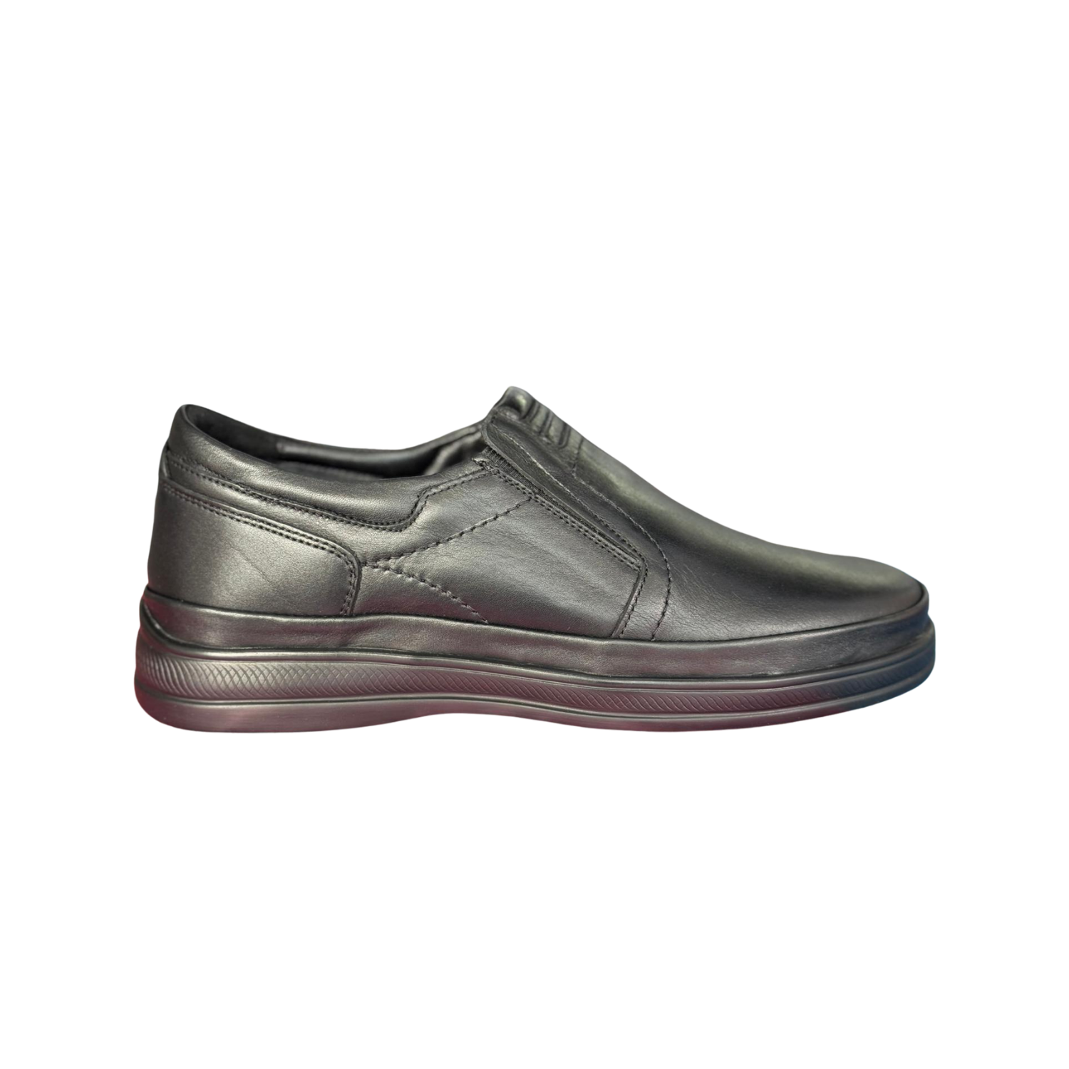 Pantofi casual-eleganti bărbat piele, Cod 207637-1
